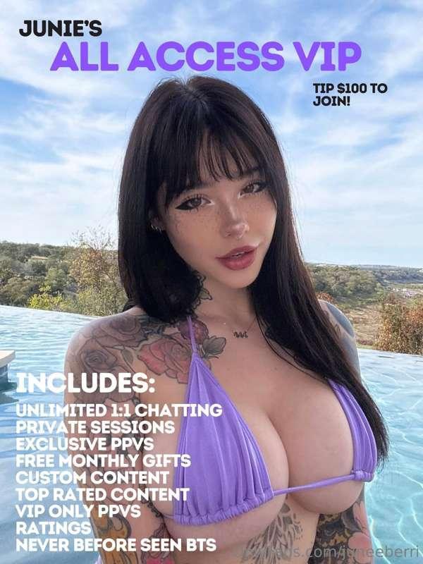 soooo excited to announce my all new and improved ALL ACCESS..