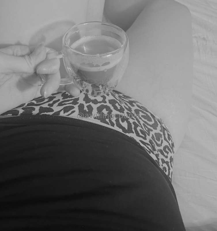 First coffee of the day, woke up hangover and horny today. I..