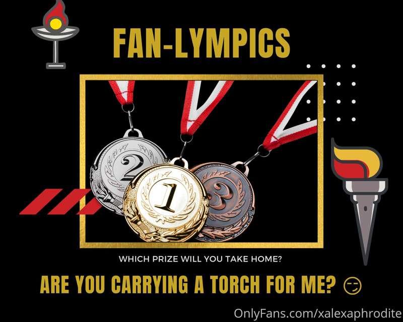 ## WHERE WILL YOU PLACE IN THE FAN-LYMPICS? 🏃🏃‍♂️🏃‍♀️
🥇Gold ..