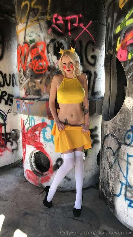 ⚡️ **FLASH SALE** ⚡️  Get a *Pika-Peek* at this Pikachu cosp..