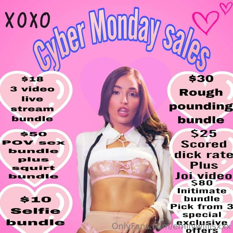 Happy cyber Monday !!! I wanted to do some special deals for..