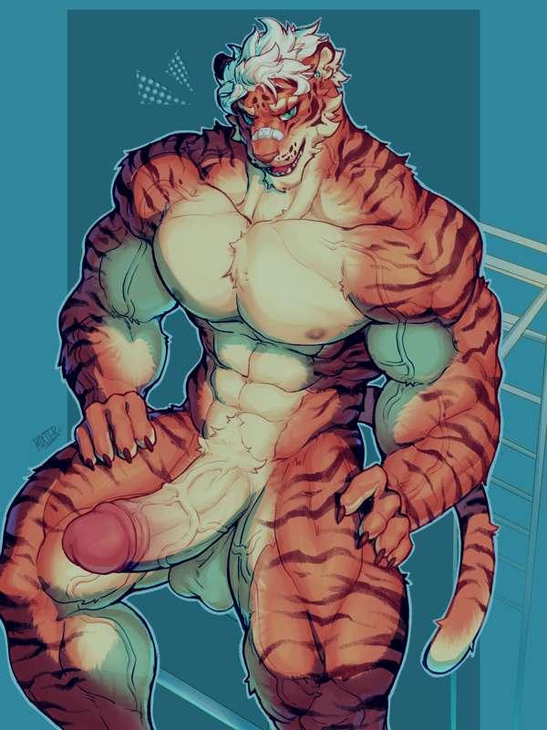 Big Tiger + NSFW Alt + PSD File