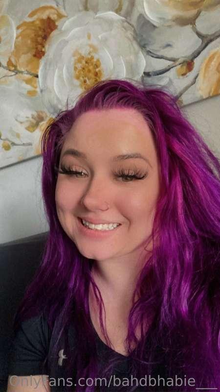 What y’all think about the purple ?