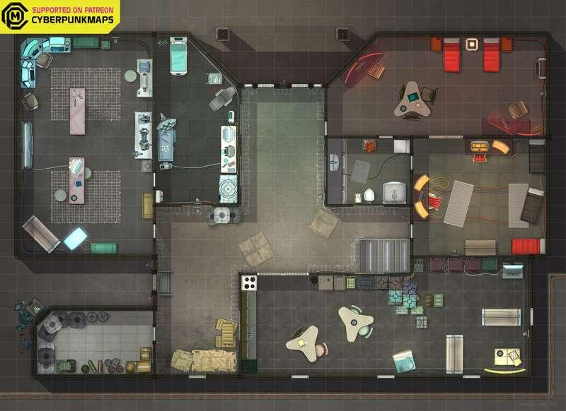 Ripper Gang Hideout [33x24]