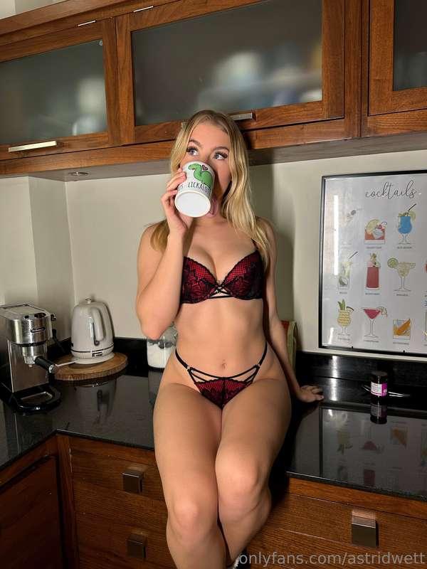 Morning routine... coffee, confidence, and keeping your atte..