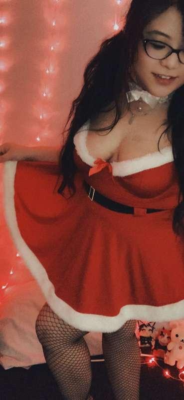 Merry xxxmas!!! ♥♥♥
I'm so happy I got my little red dress in time for the holidays!! 
Wanna unwrap me...? &gt;///&lt;  

(P.S. Fansly subs are on sale for christmas weekend!! ^^ Have fun and Happy holidays!!) 

-----
#lewdtuber #streamer #xmas #lingerie #christmas #selfies #photos #fyp 
#tits #boobs #nipples #ass #fishnets #thicc #asian #glasses #nudes #sale