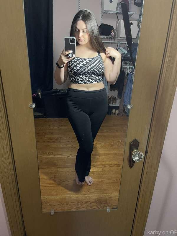 Don’t let me fool you, I did not work out in this outfit it ..