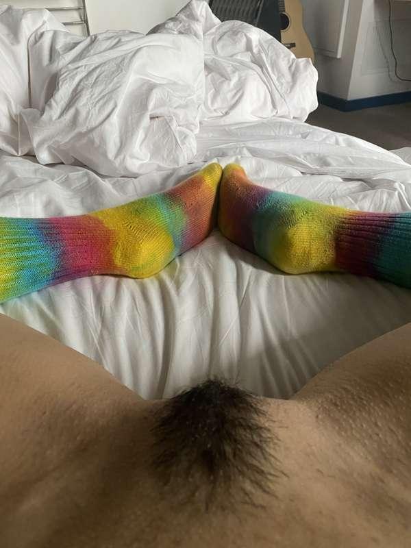 Look at my socks