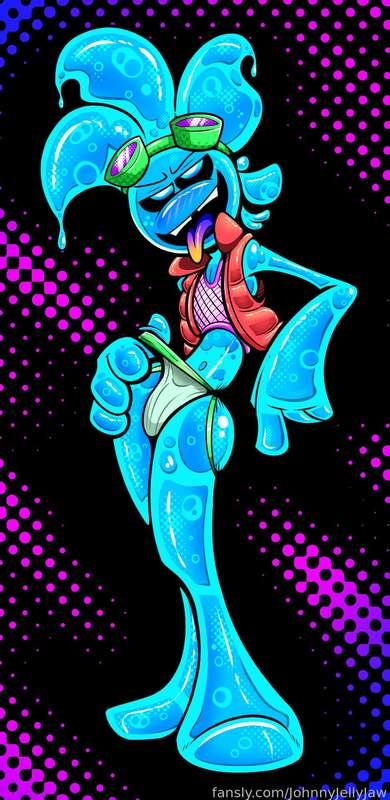 I really captured that Johnny slutty energy with this one. 

#vtuber #furry #slime #digitalart #lewdart #art #cartoon #toon #jockstrap