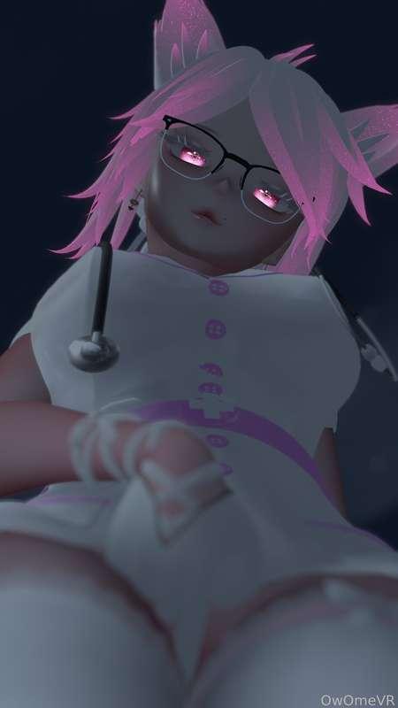 Want a little peek my dear patient?~💕

All my stuffs: https://linktr.ee/OwOmeVR

#hentai #anime #vtuber #lewdtuber 
#ass #lewd #nsfw #nude #fyp #abs #nurse #cosplay #free