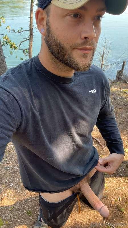Hanging out at camp for a bit 😏