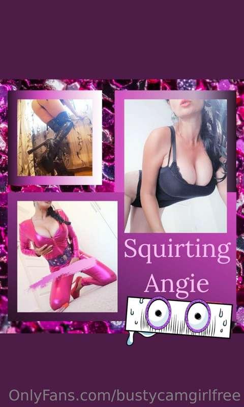 Have you seen me SQUIRTING yet baby?