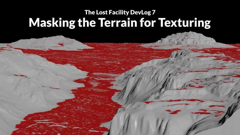 Masking Terrains for Texturing | The Lost Facility DevLog 7 | Houdini 19.5