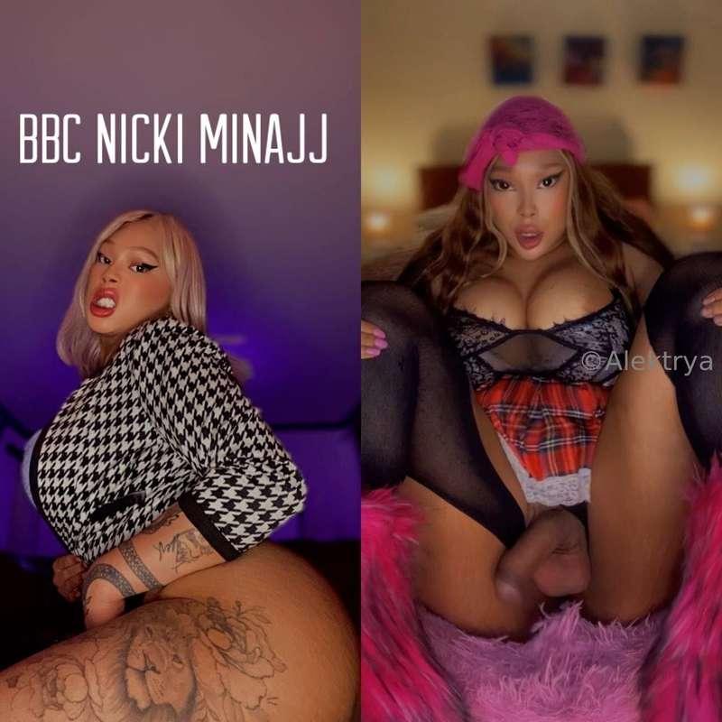 # The Trans Nicki Minaj !! 🦄# She’s The One and only NICKI M..