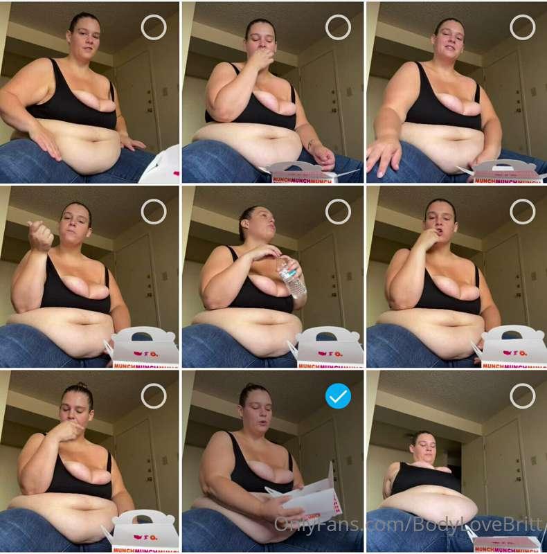 @brittneyscustomvids *NEWLY FILMED TODAY* Belly Donut Hole C..