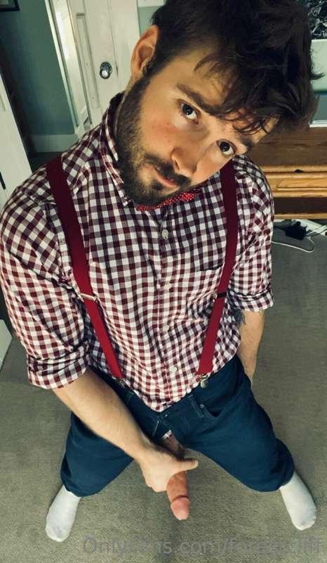 Dapper with my dick out