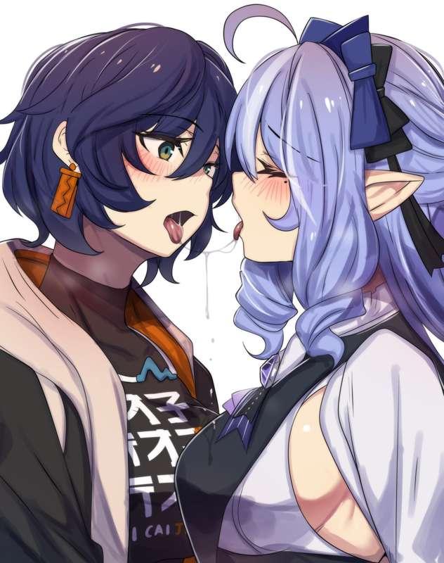 Vampire Mating Kiss