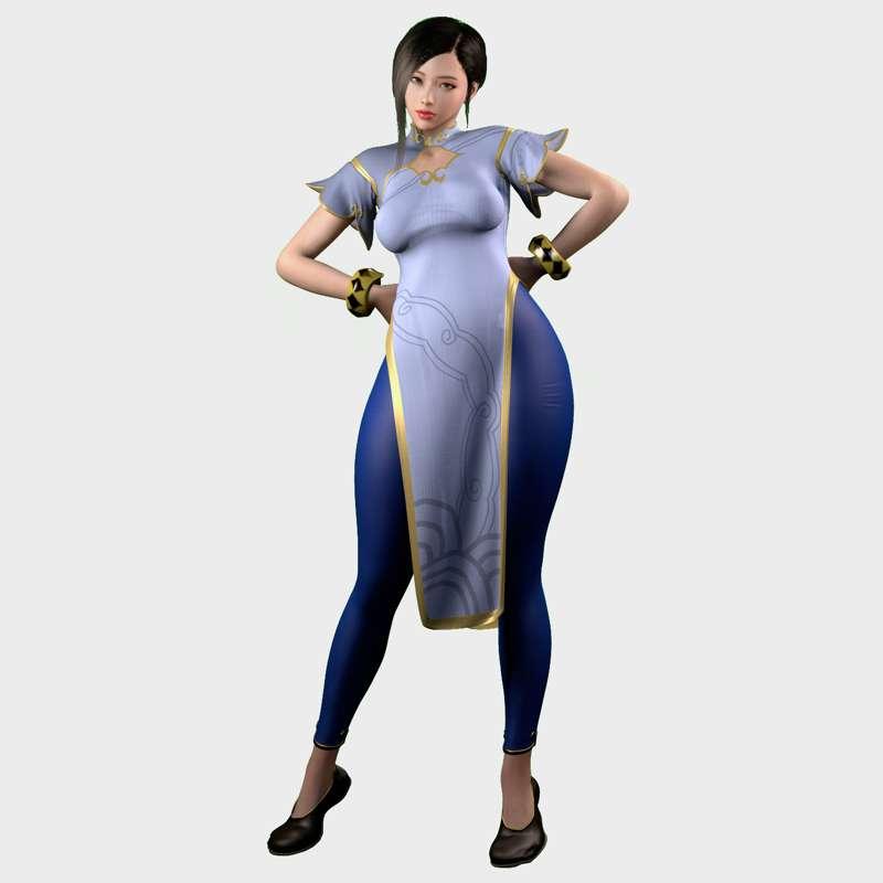 "Chonk Li" Outfit from a trailer