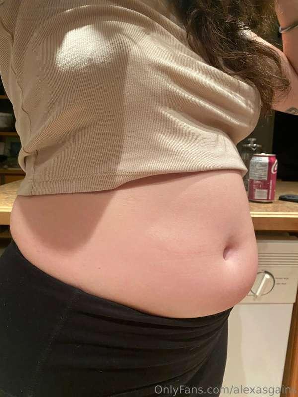 I keep getting fatter I guess