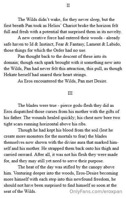 Meeting Pan - Lore Post 2