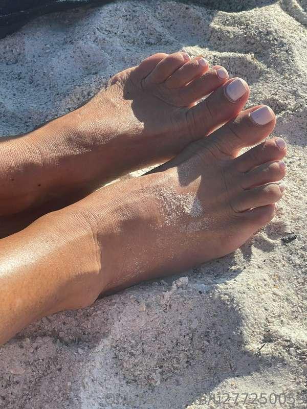 Toes in the Sand!