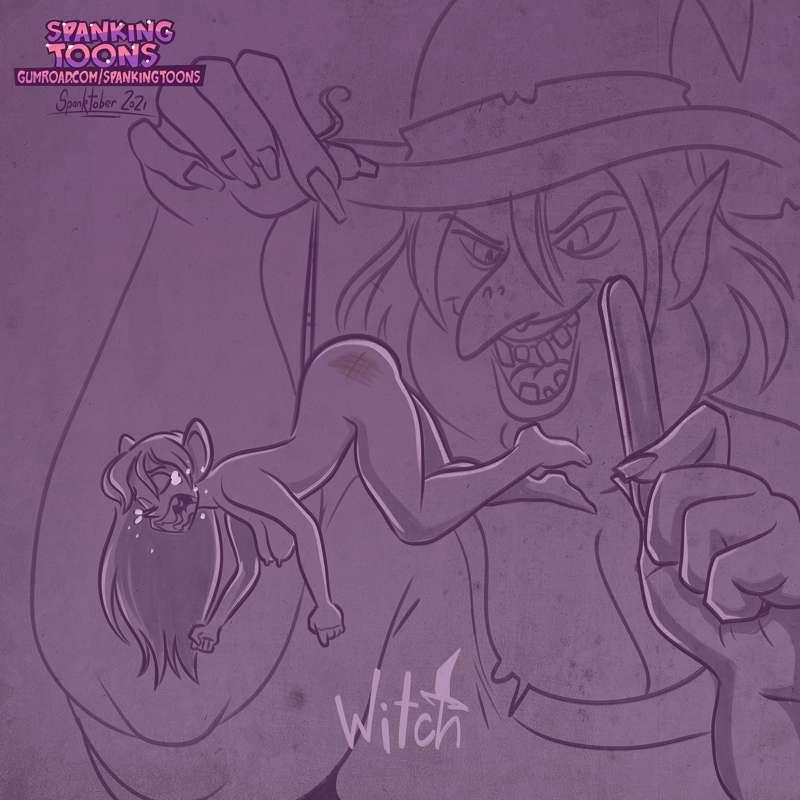 Spanktober 12 - Witch