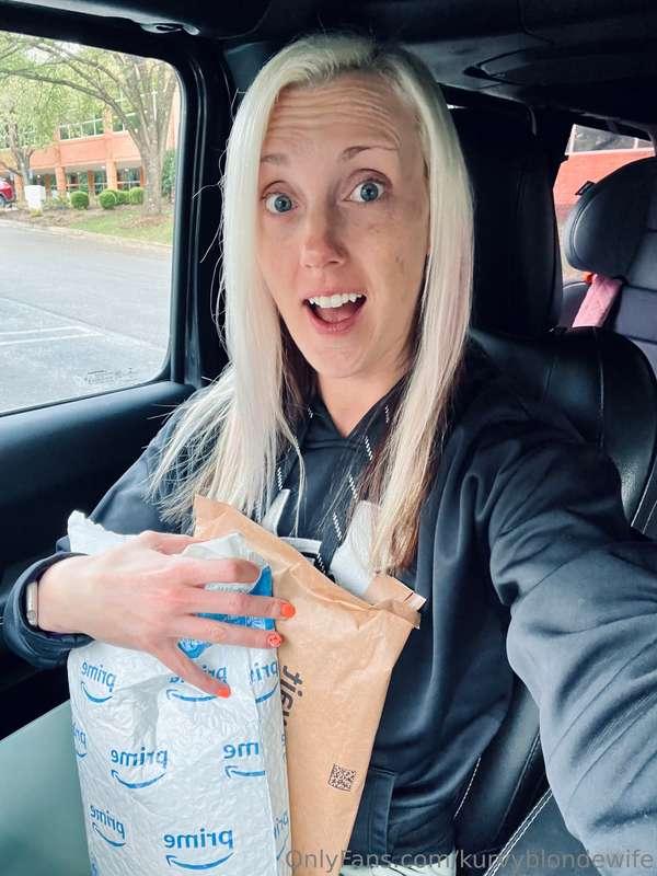 When you get two of your amazon wish list goodies, you look ..