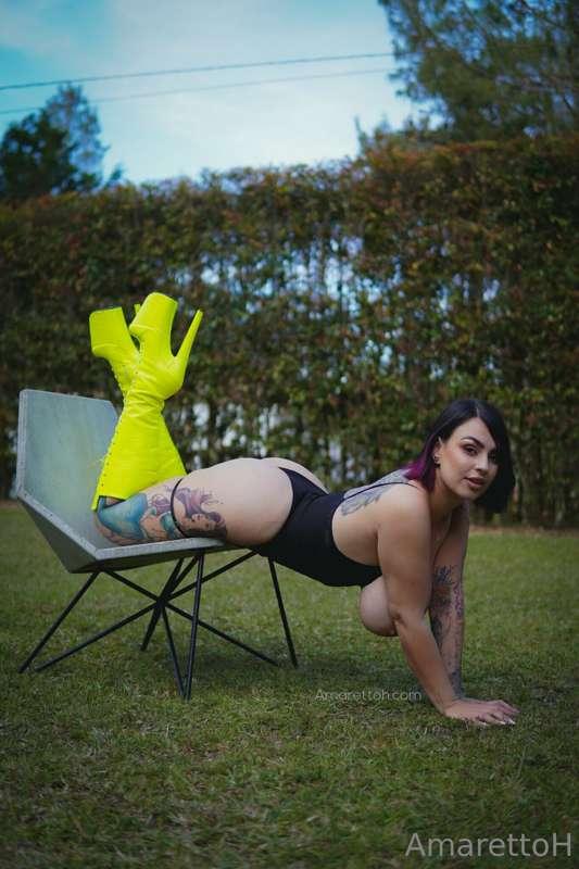 Would imagine me with exotic heels some day?