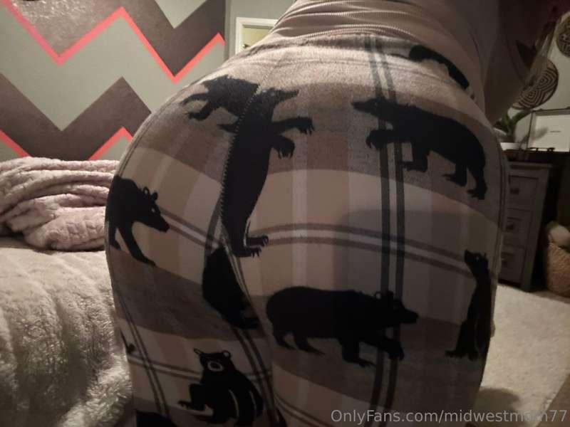 Like my “bear” butt? Hahahahahaha