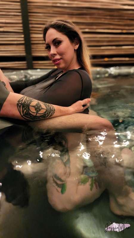 Did I snap off three nails trying to get into the hot tub? Y..