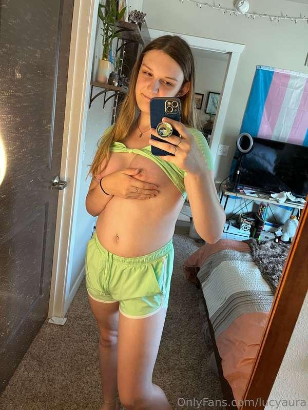 Wearing this out made me so horny 🥵 I had to come home and s..