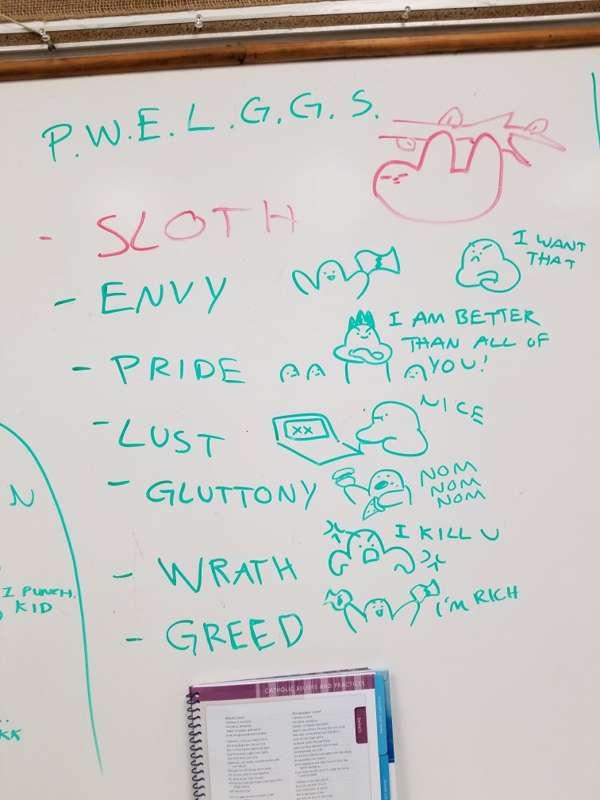 7 deadly sins