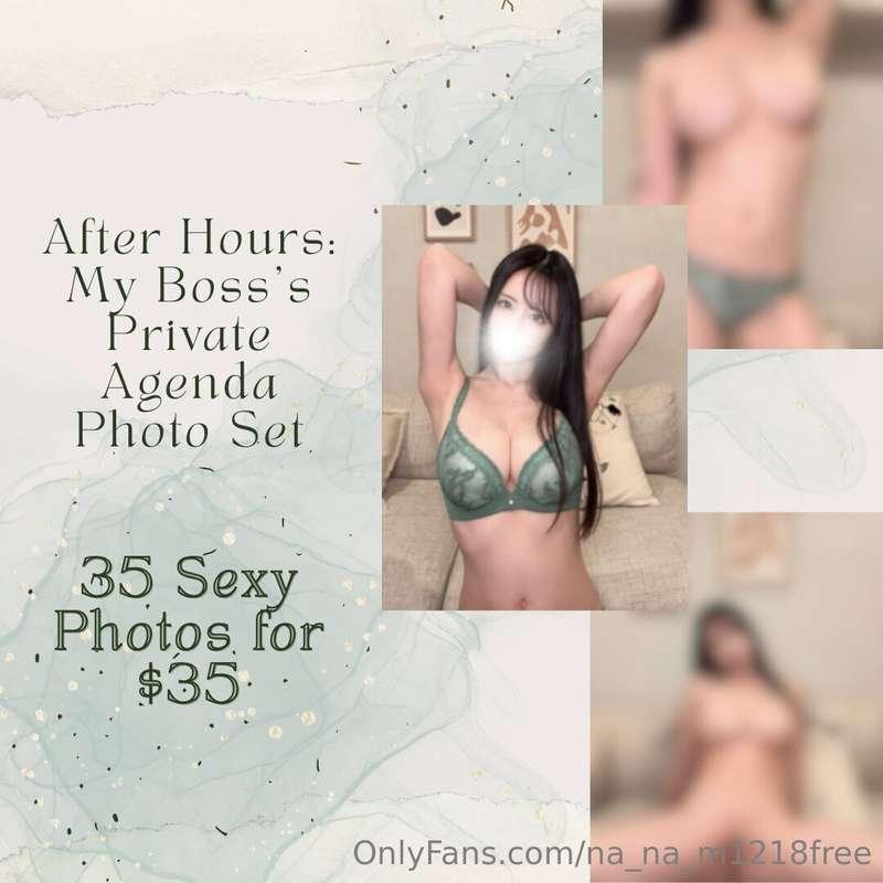 Today's content on my VIP page is 💻After Hours: My Boss’s Pr..