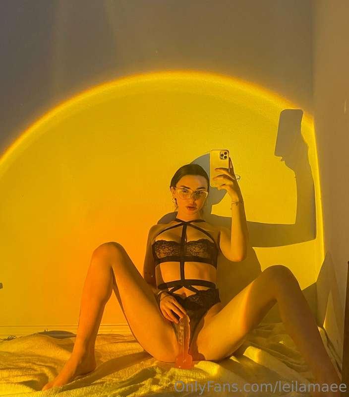 bigger dildo maybe?