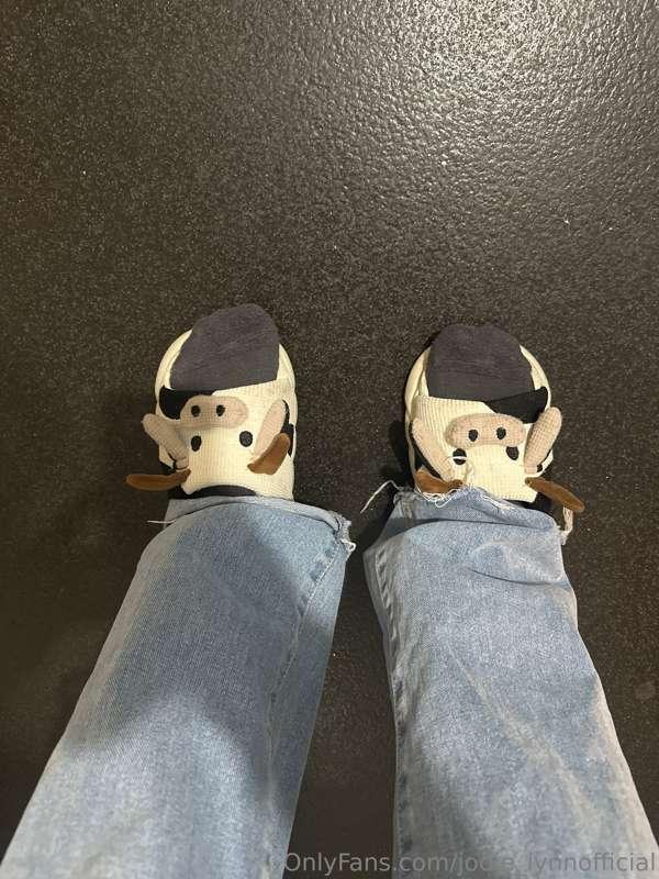 Think I need new slippers