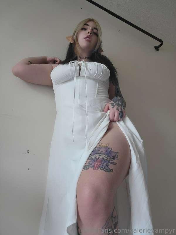 You look tense traveler. Want me to wrap these elven thighs ..