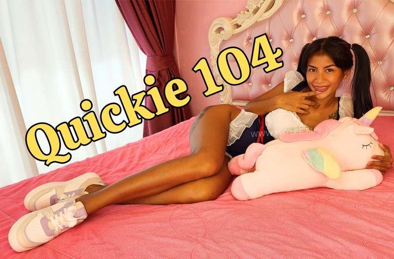 ⏲ Quickie 104: "Used, again!". This video is shot right afte..