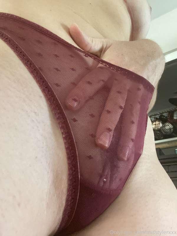 Imagine slipping your hand into my lace panties, grazing my ..