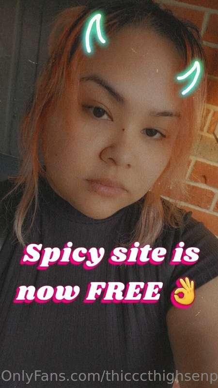 My spicy site is now free! Now I kind of want to start ratin..