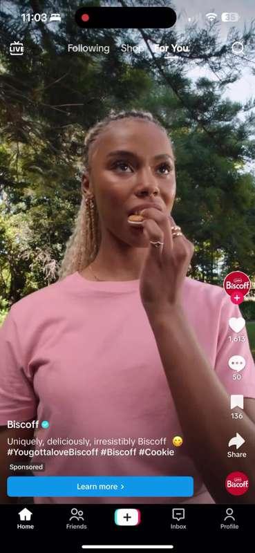Biscoff Commercial 