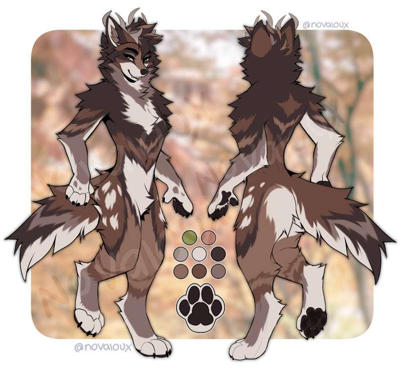 Autumn Deer-Wolf Adopt! (Patreon pre-calim)