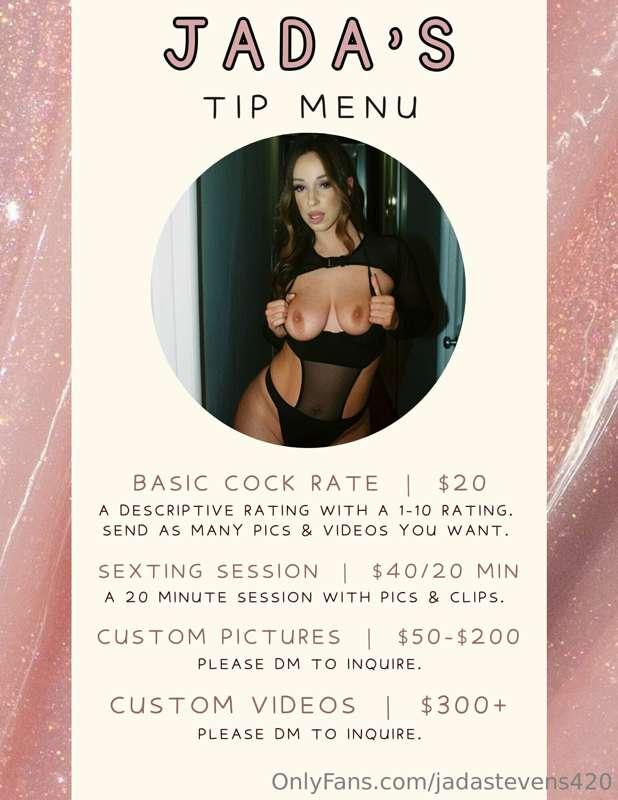 ~ NEW TIP MENU ~