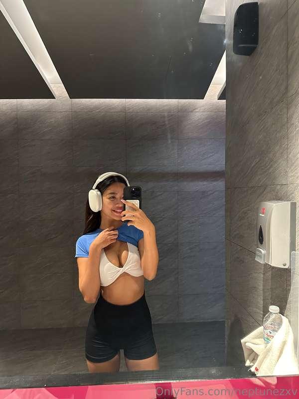 Gym selfies 😘