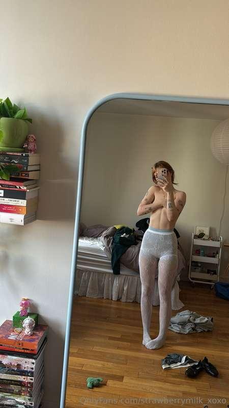 Caught in the middle of getting ready, or maybe I just wante..