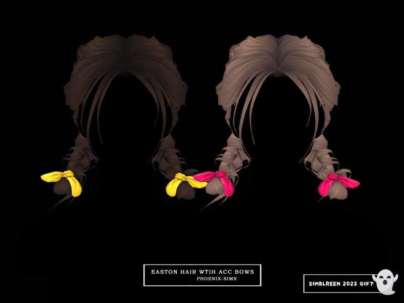 EATON HAIR WITH ACC BOWS - Simblreen 2023 Gift 👻