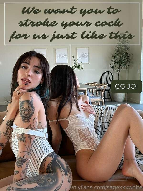 All we want is to make you cum 🤤 We will help you get there ..