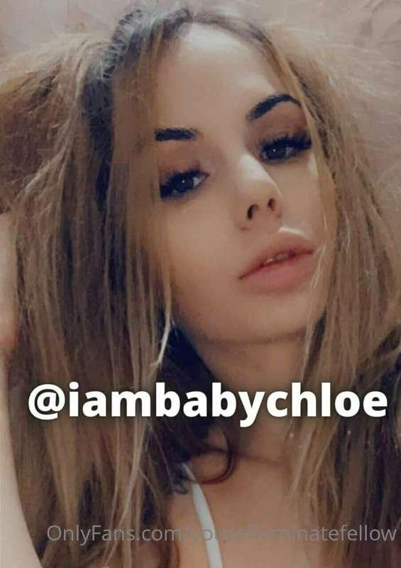 @iambabychloe is a BLOND NASTY princesse for you🍑🔅💎 
#AD
