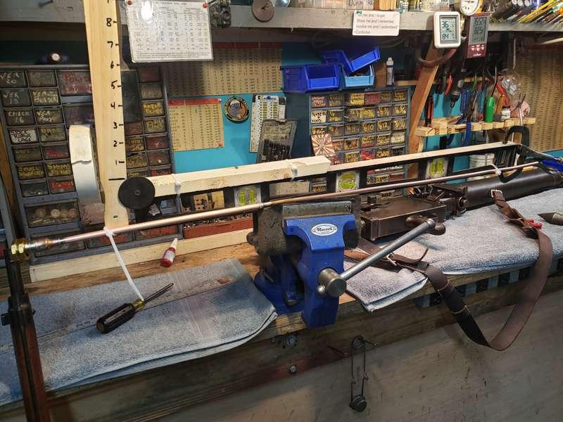 Sights, demonstration rig for Anvil