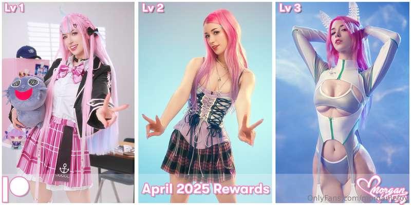 This month's goodies on my sub site :3 