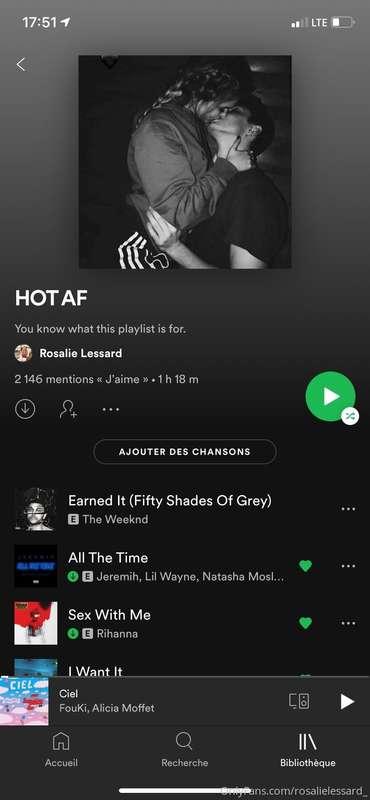 Pendant le live samedi, je vous parlais de ma playlist INFAI..